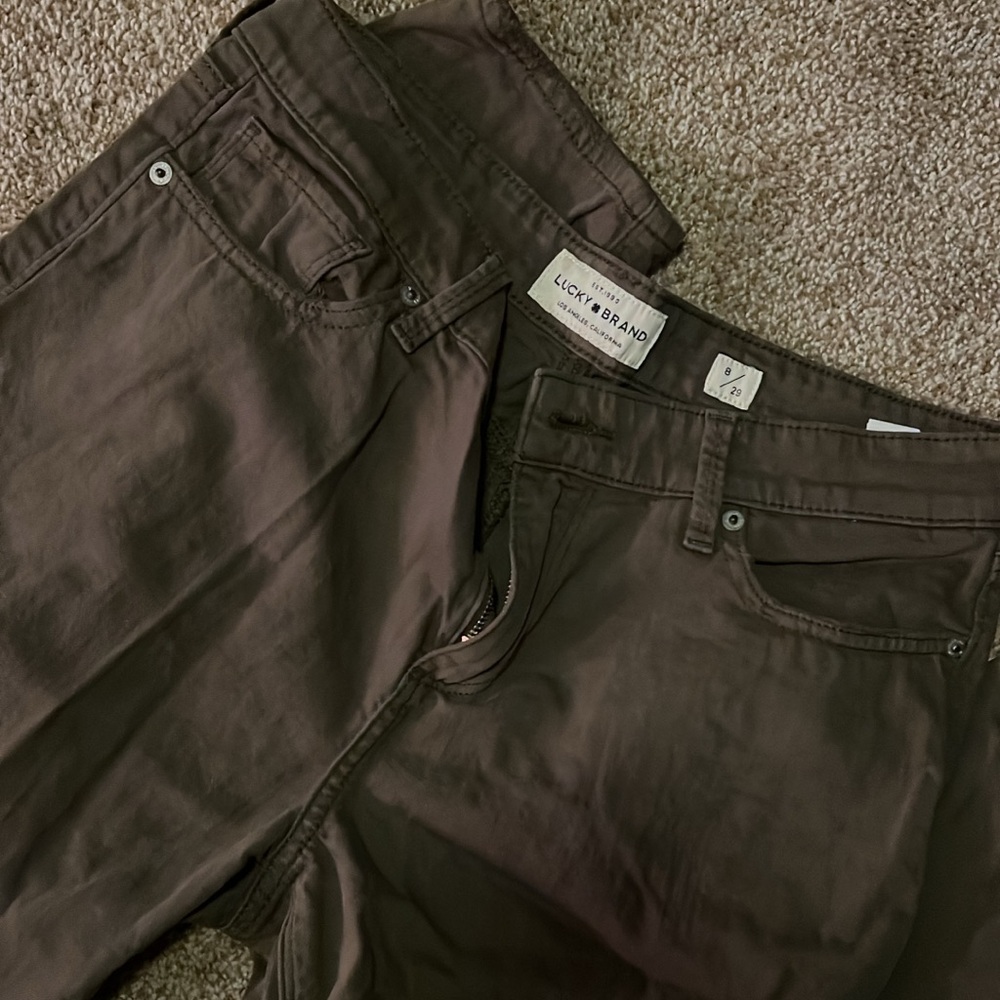 women's lucky jeans ankle length